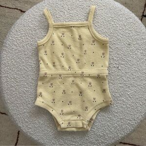 Rylee + Cru - Waffle Romper, Floral